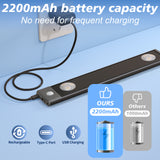 6 led motion sensor under cabinet kitchen light