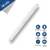 LEPOTEC 78 LED Wireless Motion Sensor Under Cabinet Light - installation view