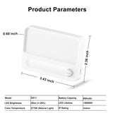 LEPOTEC LED Motion Sensor Light Rechargeable - product in use