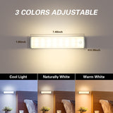 LEPOTEC 48 LED Wireless Motion Sensor Under Cabinet Light - product in use