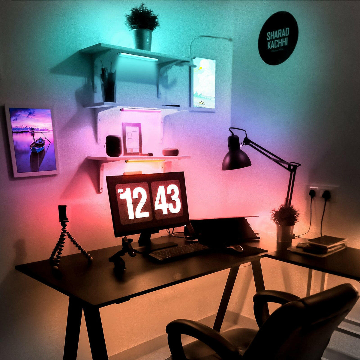 LEPOTEC LED Wireless RGB Color Changing Light - product detail