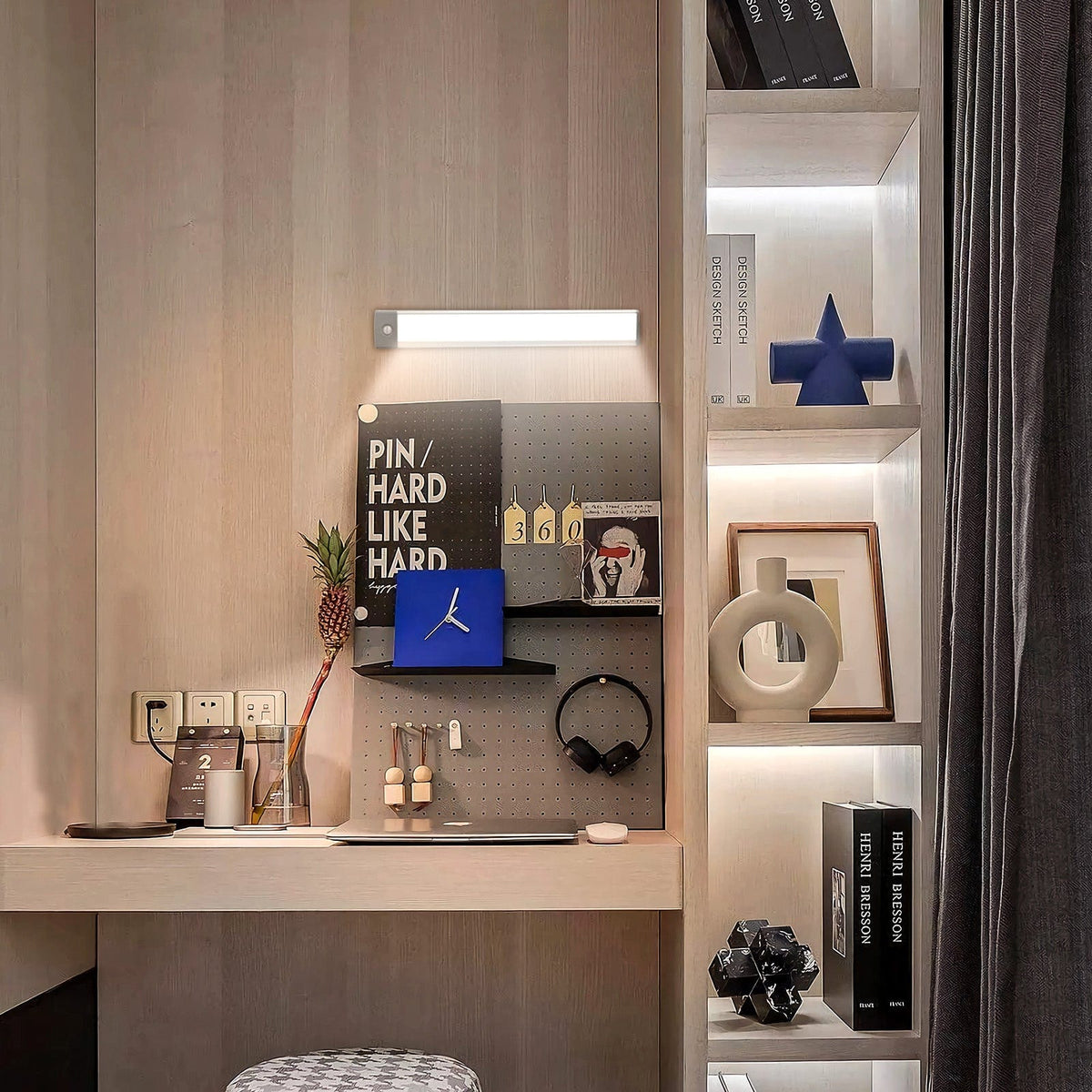 LEPOTEC 52 LED Wireless Motion Sensor Under Cabinet Light - product detail