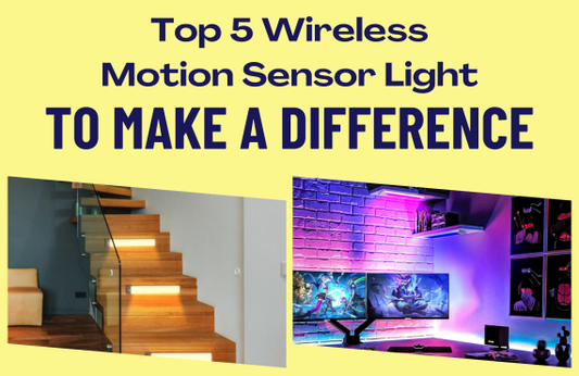 top 5 wireless motion sensor light