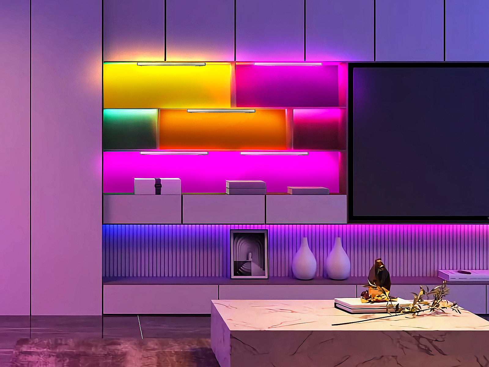 Ambient Color Changing Light - Add Fun and Drama to Any Room - LEPOTEC SHOP