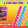 Transform Living Spaces with RGB LED Motion Sensor Light