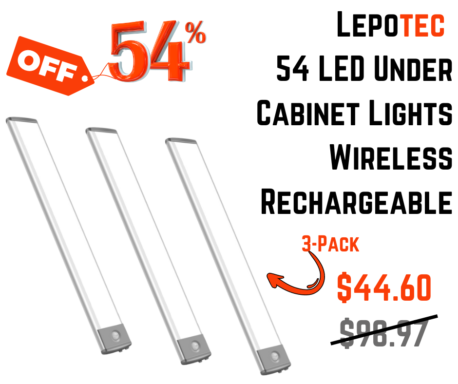 Lepotec-54-LED-Motion-sensor-cabinet-light-rechargeable LEPOTEC SHOP