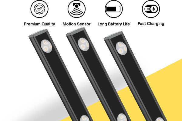 motion senosr under cabinet lights