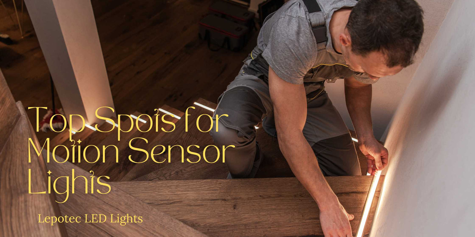 Top Spots for Motion Sensor Lights Lepotec LED Lights blog image