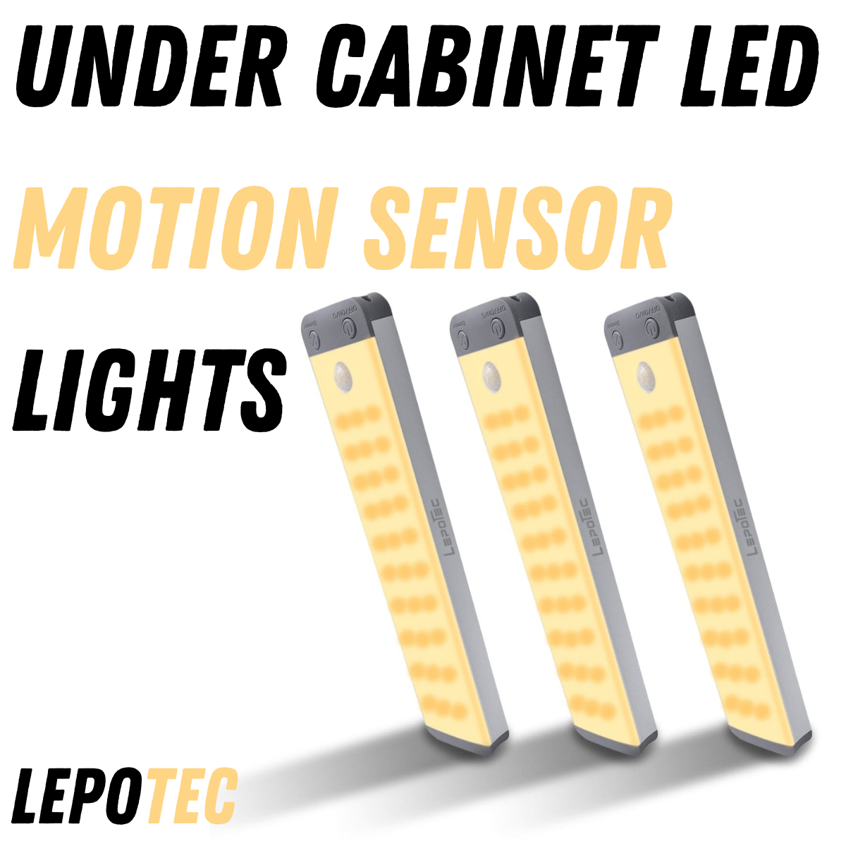 Under cabinet led motion sensor lights