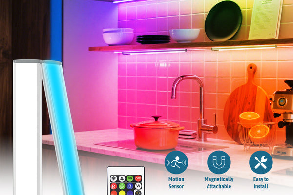 rgb wireless motion sensor led light