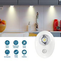 Smart LED Rechargeable Night Light with Motion Sensor