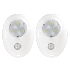 Smart Rechargeable LED Night Light with Motion Sensor and Adjustable Brightness Two Colors