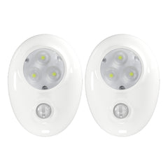 LED Smart Rechargeable Night Light with Motion Sensor and Adjustable Modes Warm White Color