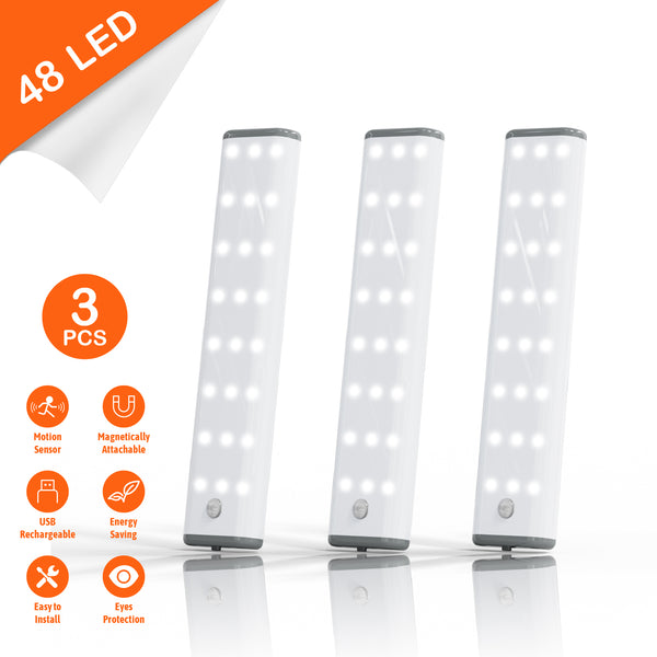 LEPOTEC 48 LED Wireless Motion Sensor Under Cabinet Light - product detail