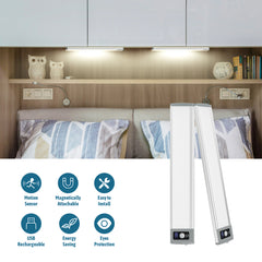 Lepotec 68 LED Touch Control Under Cabinet Smart Light