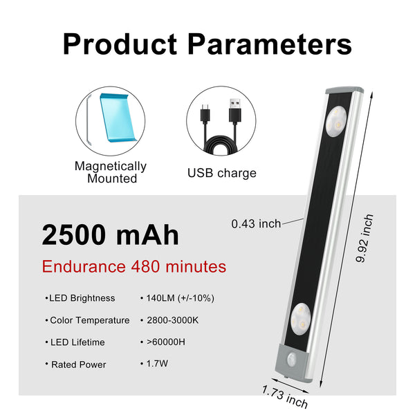 LEPOTEC 6 LED Wireless Motion Sensor Light - product in use
