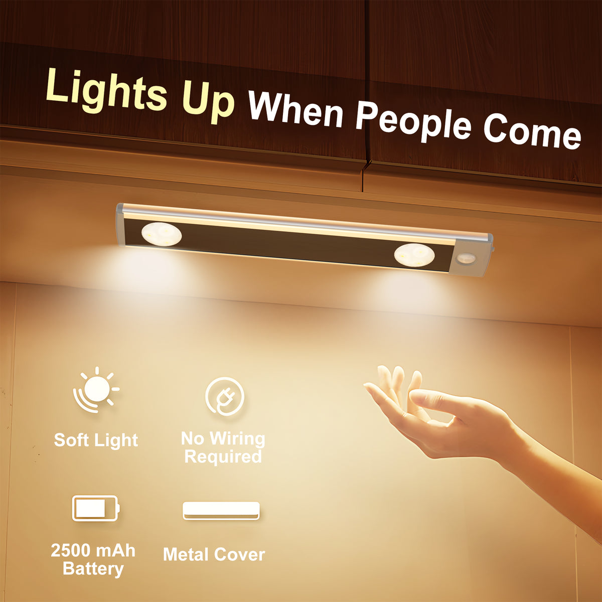LEPOTEC 6 LED Wireless Motion Sensor Light - product detail