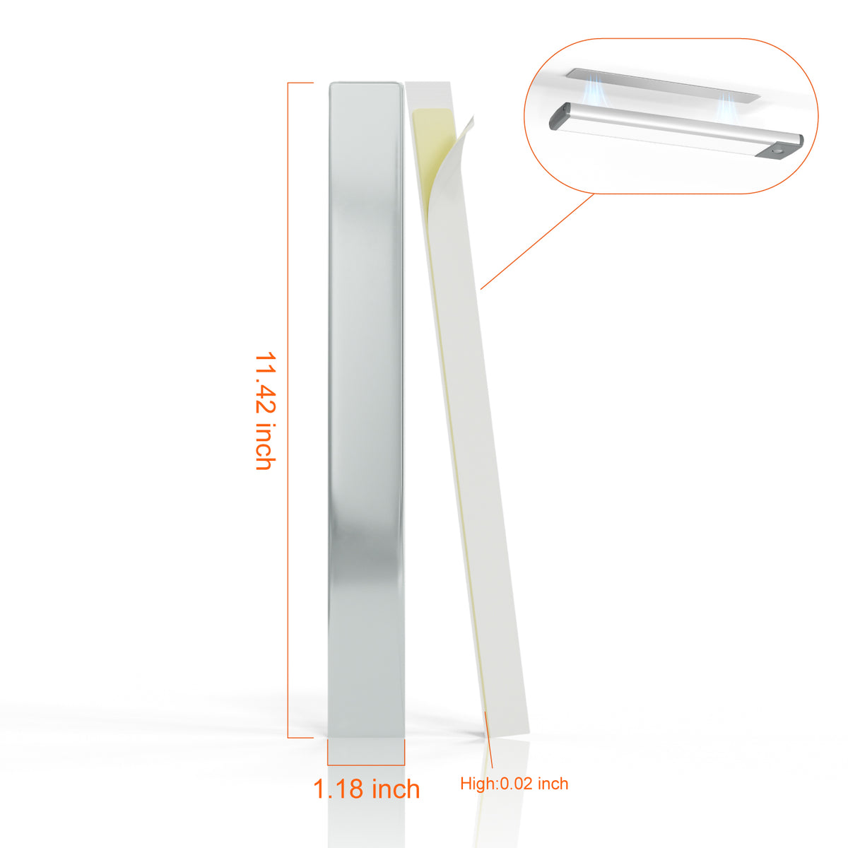LEPOTEC 52 LED Adhesive Mounting Kit - main product image