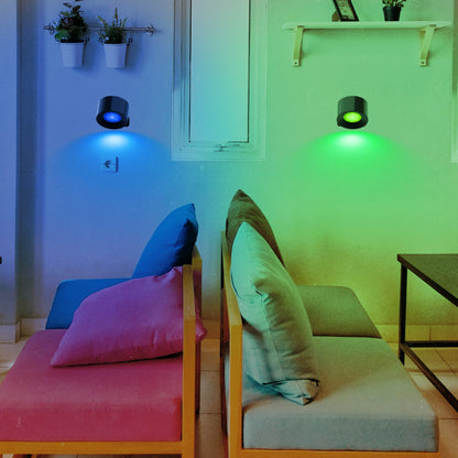 High Quality RGB Wall Mounted Lamp 2 Set Battery Operated