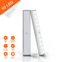 10 LED Wireless Rechargeable Motion Sensor Cabinet Lights