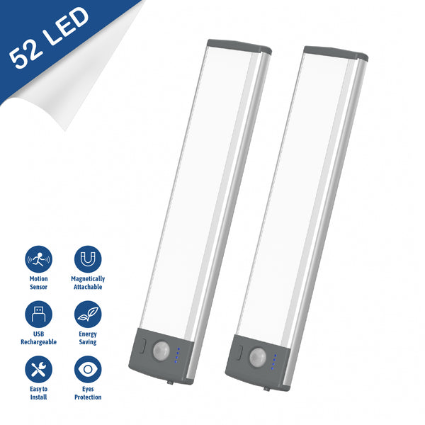LEPOTEC 52 LED Wireless Motion Sensor Under Cabinet Light - product detail