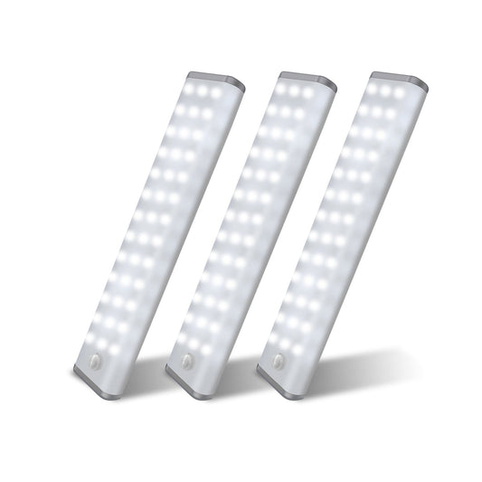 LEPOTEC 3 pack(Cost per item$8.3) LEPOTEC 78 LED Wireless Adjust Brightness 3 Color Night Light