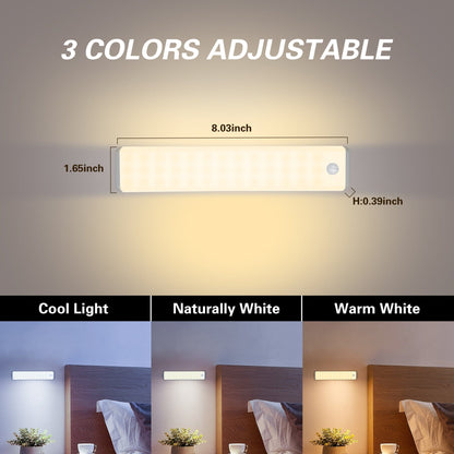 78 LED Wireless Adjust Brightness 3 Color Night Light