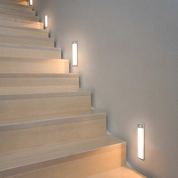 LEPOTEC LED Wireless Motion Sensor Under Cabinet Light - installation view