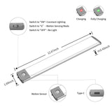 LEPOTEC LED Wireless Under Cabinet Light - installation view