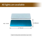 LEPOTEC LED Adhesive Mounting Kit - installation view