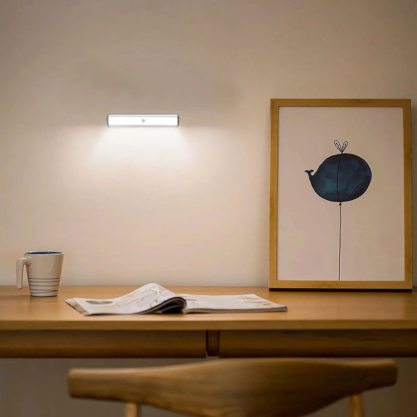 LEPOTEC 10 LED Motion Sensor Under Cabinet Light - product in use