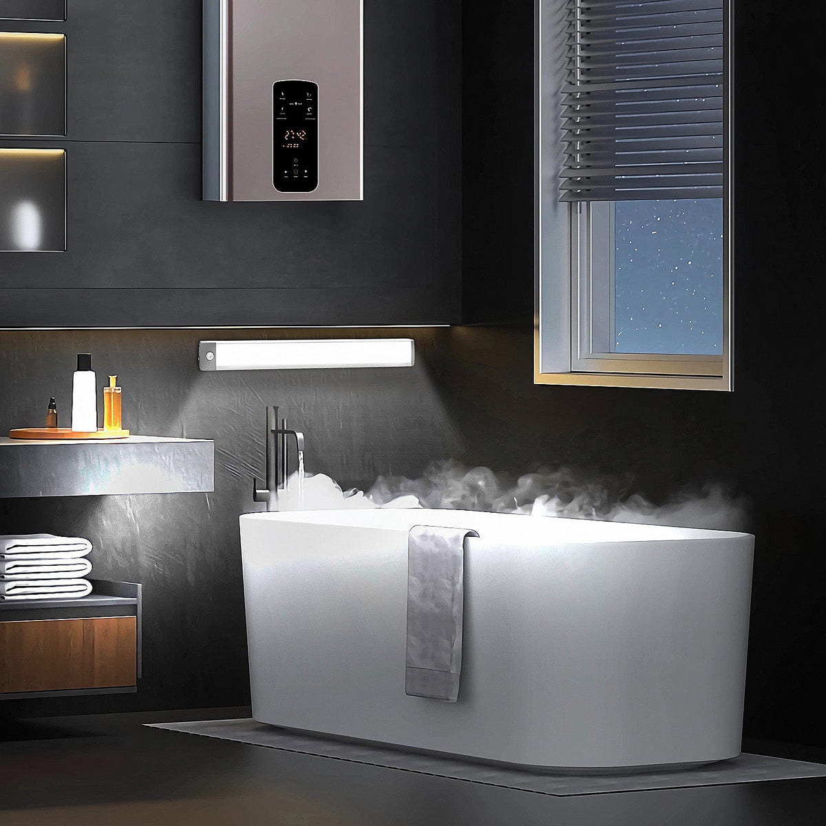 LEPOTEC 52 LED Wireless Motion Sensor Under Cabinet Light - product detail