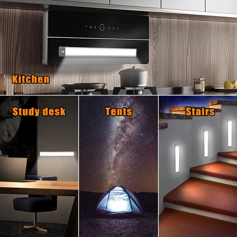LEPOTEC 62 LED Wireless Motion Sensor Under Cabinet Light - product detail