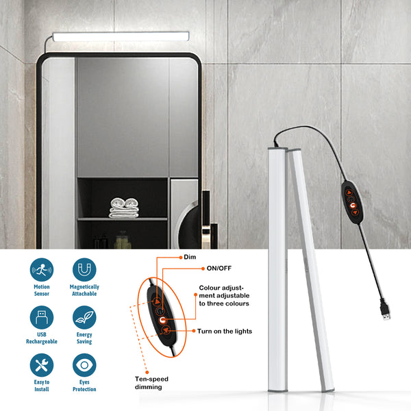 LEPOTEC 64 LED Under Cabinet Light - main product image