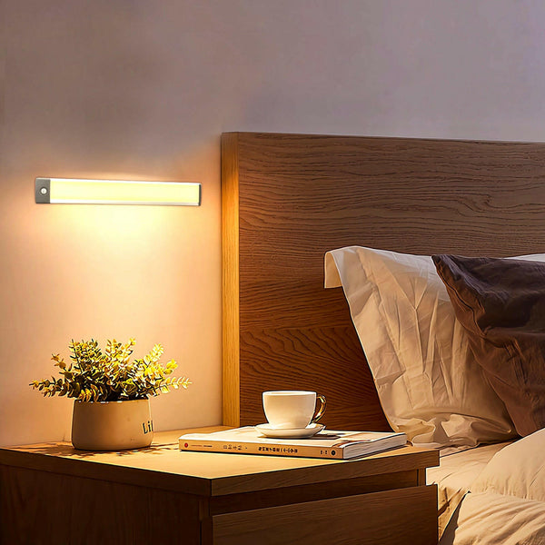 LEPOTEC 62 LED Wireless Motion Sensor Under Cabinet Light - product in use