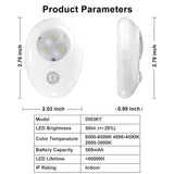 LEPOTEC LED Night Light Rechargeable - installation view