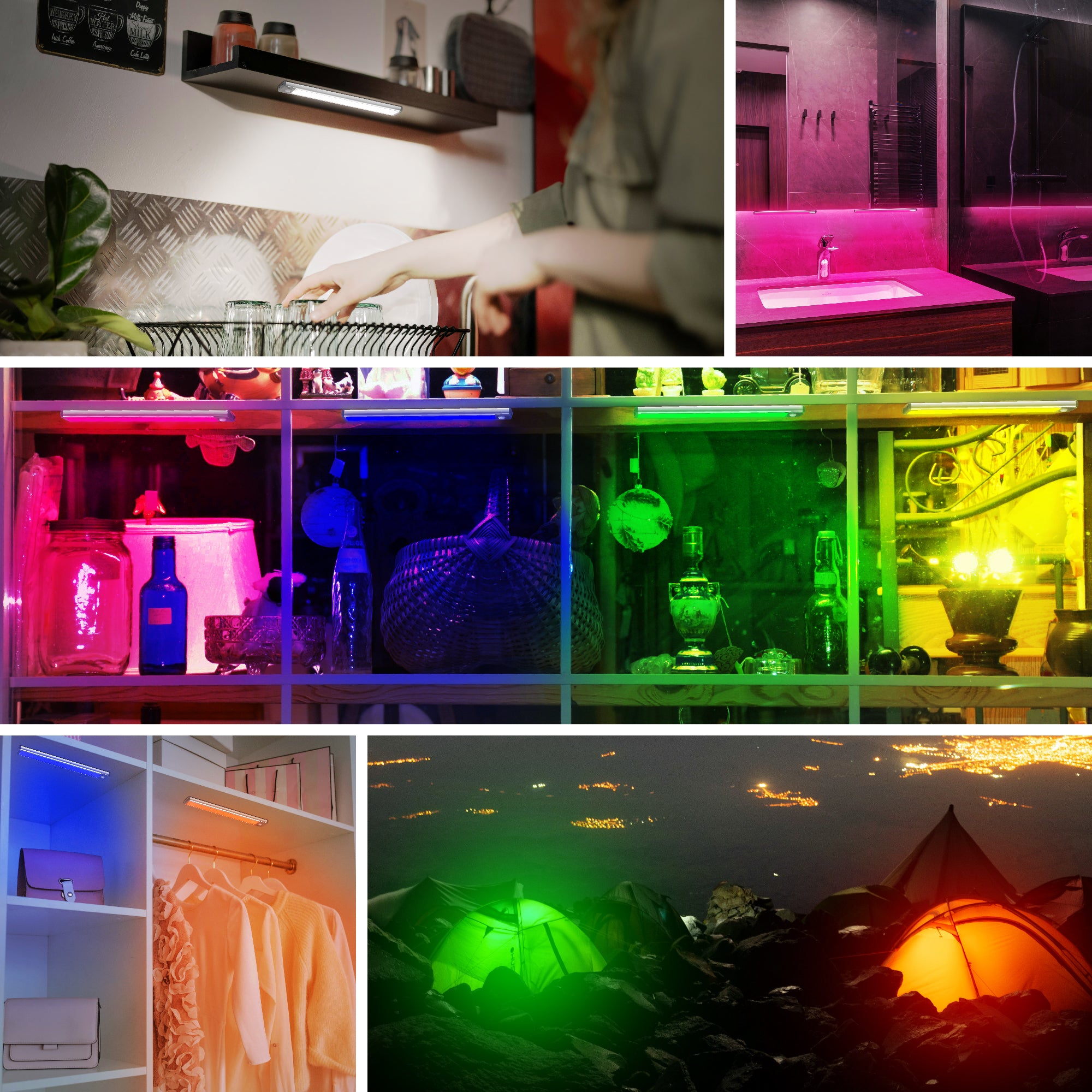 led motion sensor rgb light